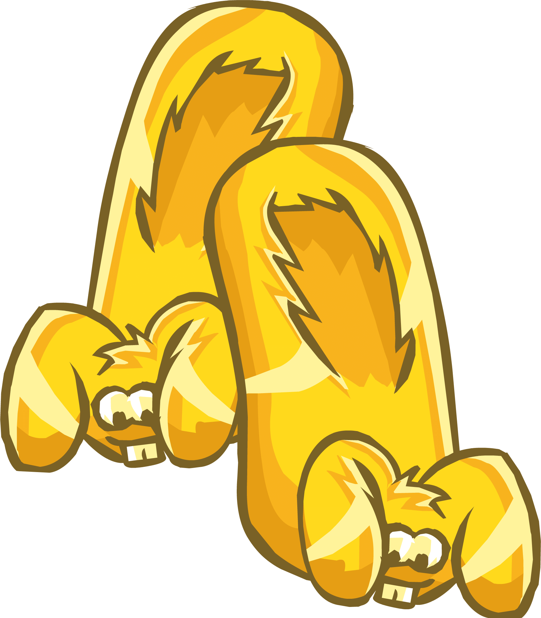 Fairy Tale Clipart Princess Carriage - Club Penguin Gold Slippers (1858x2122), Png Download