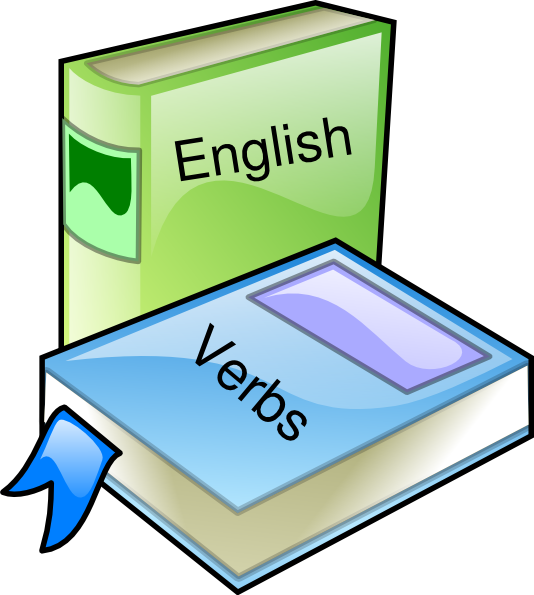 Two Books Clip Art At Clker - English Books Clip Art (534x595), Png Download