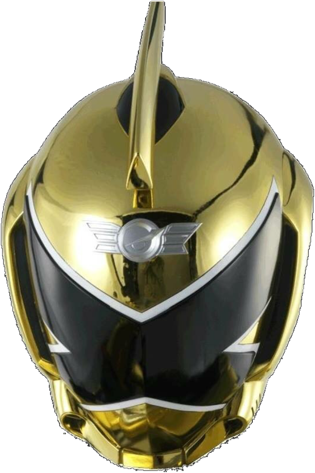Download Gold Rpm Ranger Helmet Shield Full Size PNG Image PNGkit