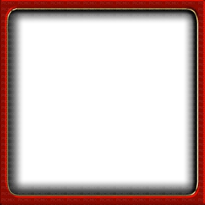 Marco Rojo Y Dorado (400x400), Png Download