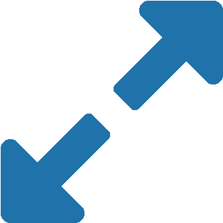 Clicking The Expand Icon Will Increase The Size Of - Plein Écran (373x373), Png Download