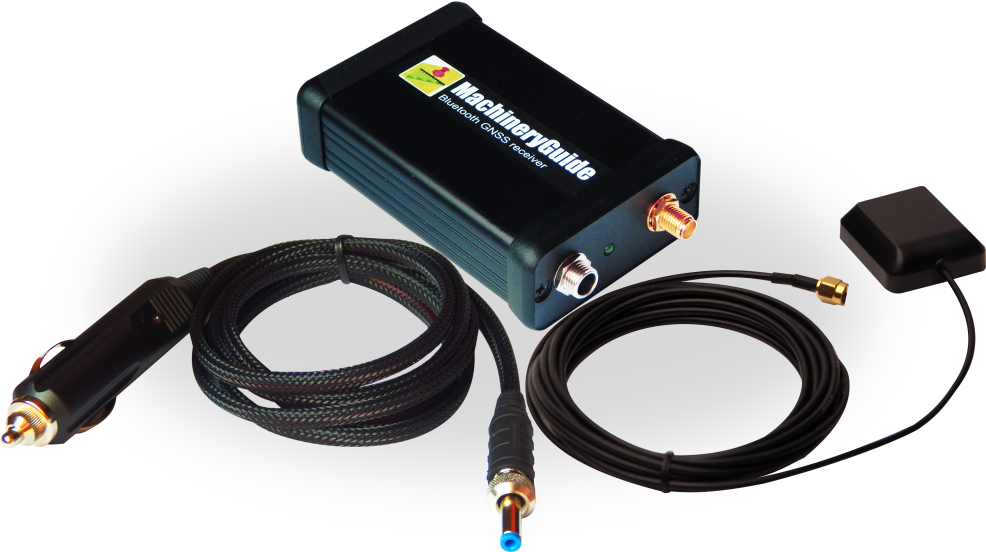 Submeter Gnss Receiver And Antenna - Machinery Guide App (985x601), Png Download