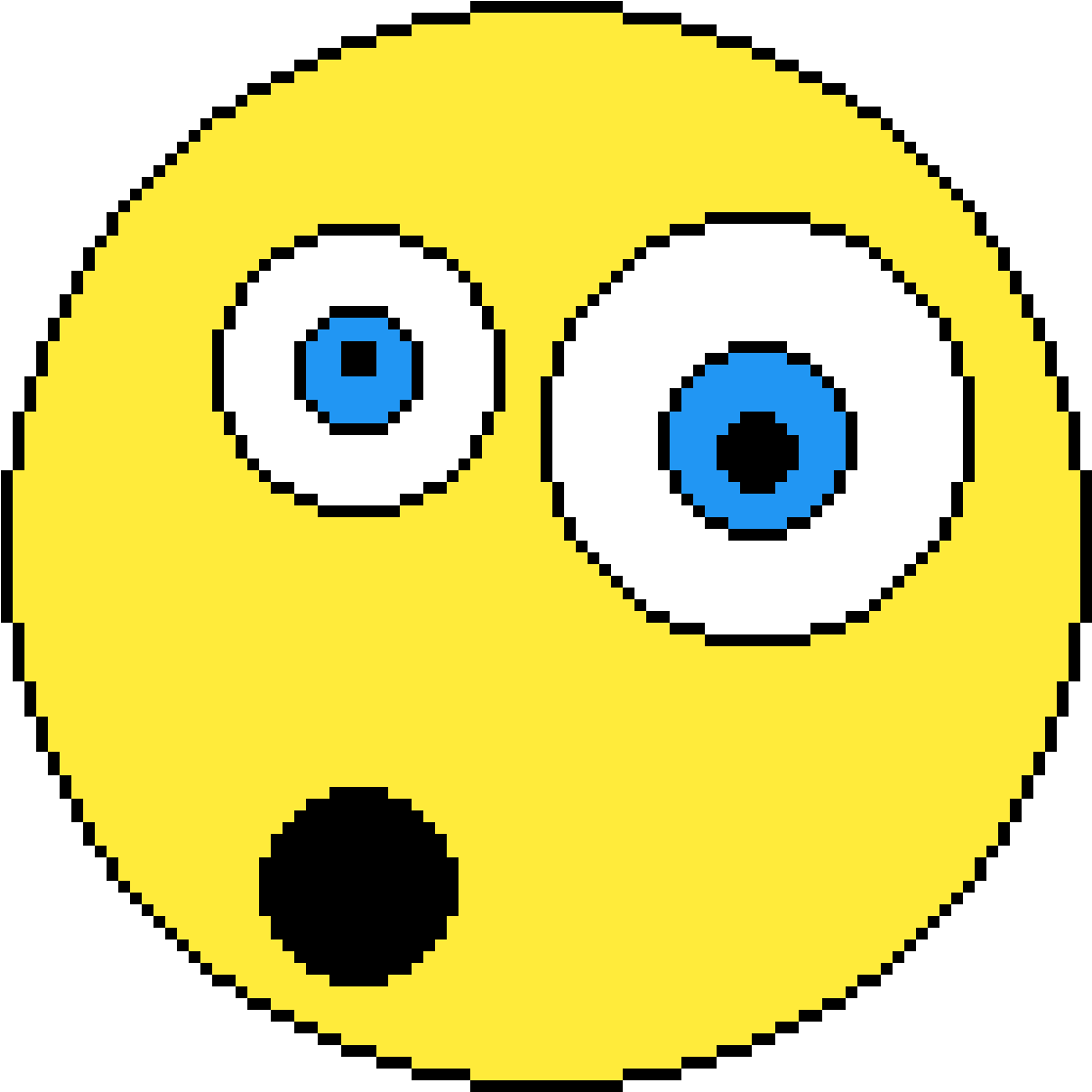 Funny Emoji - Huge Minecraft Circle Chart (1200x1200), Png Download