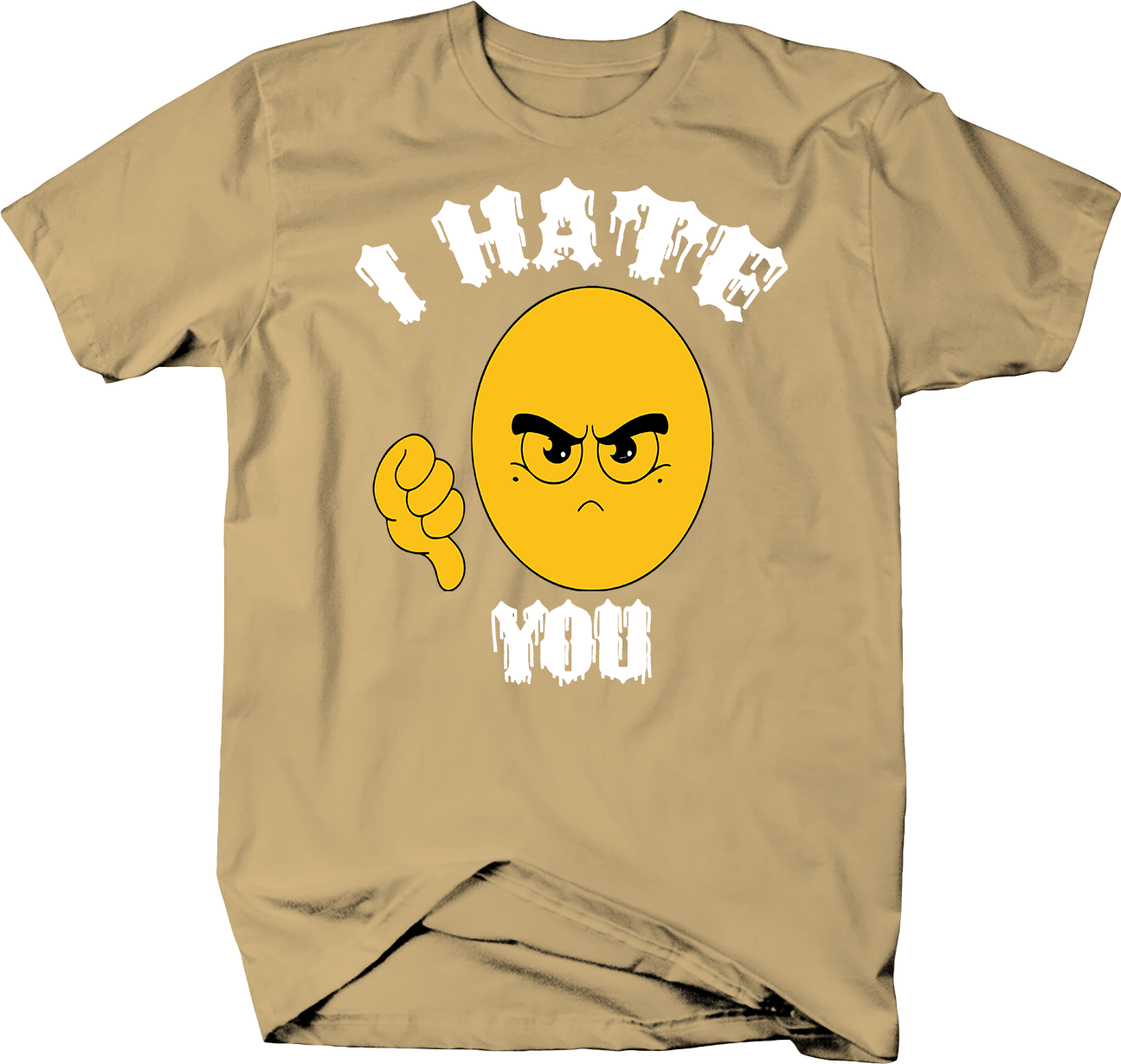 Download I Hate You Funny Emoji T Shirt Shirts By Sarah Men's Funny I