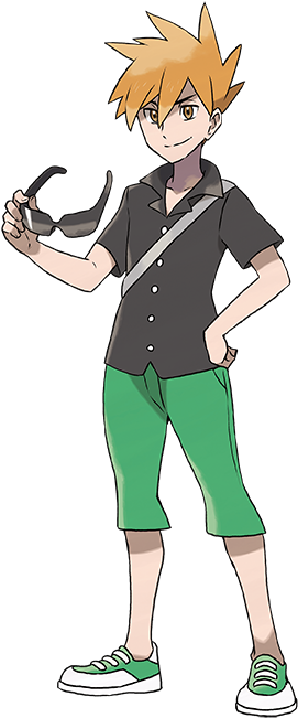Blue Sun And Moon - Alolan Green Pokemon (351x659), Png Download