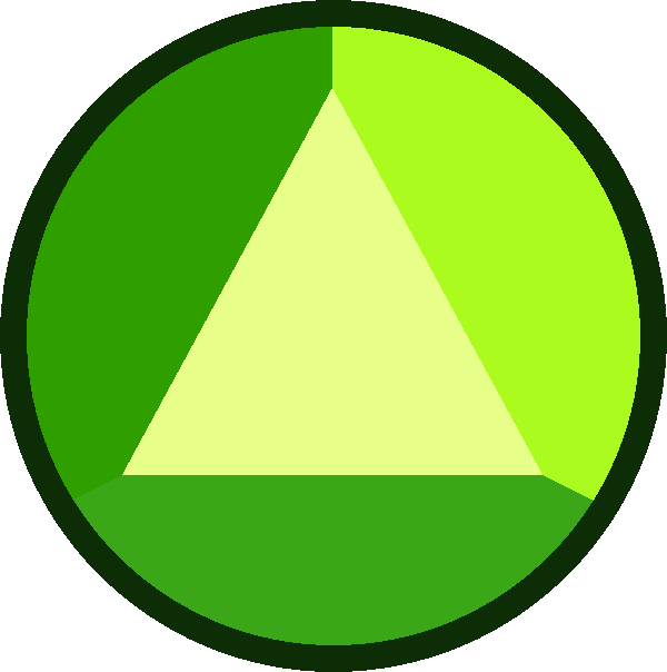 Green Sapphire Gemstone - Color Changing Smiley Face (600x604), Png Download