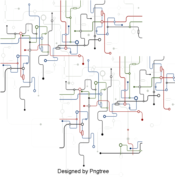 Línea Geométrica De La Linea De Puntos - Portable Network Graphics (640x640), Png Download