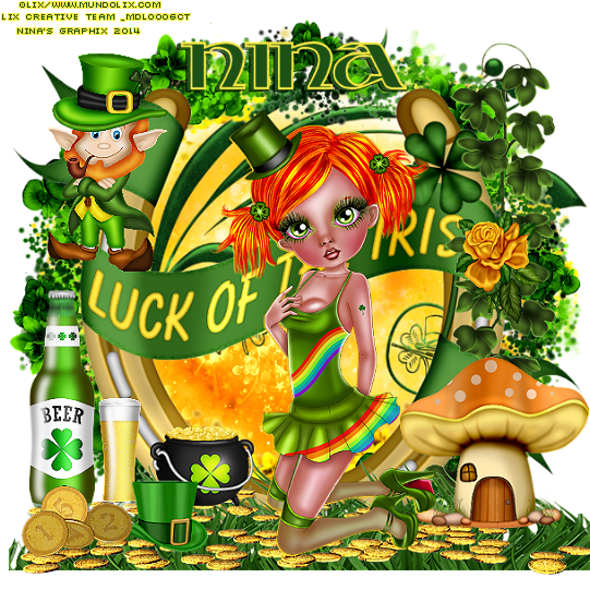 Here Is Another Tag Made With My "lucy Charms" Kit - Cartoon (600x600), Png Download
