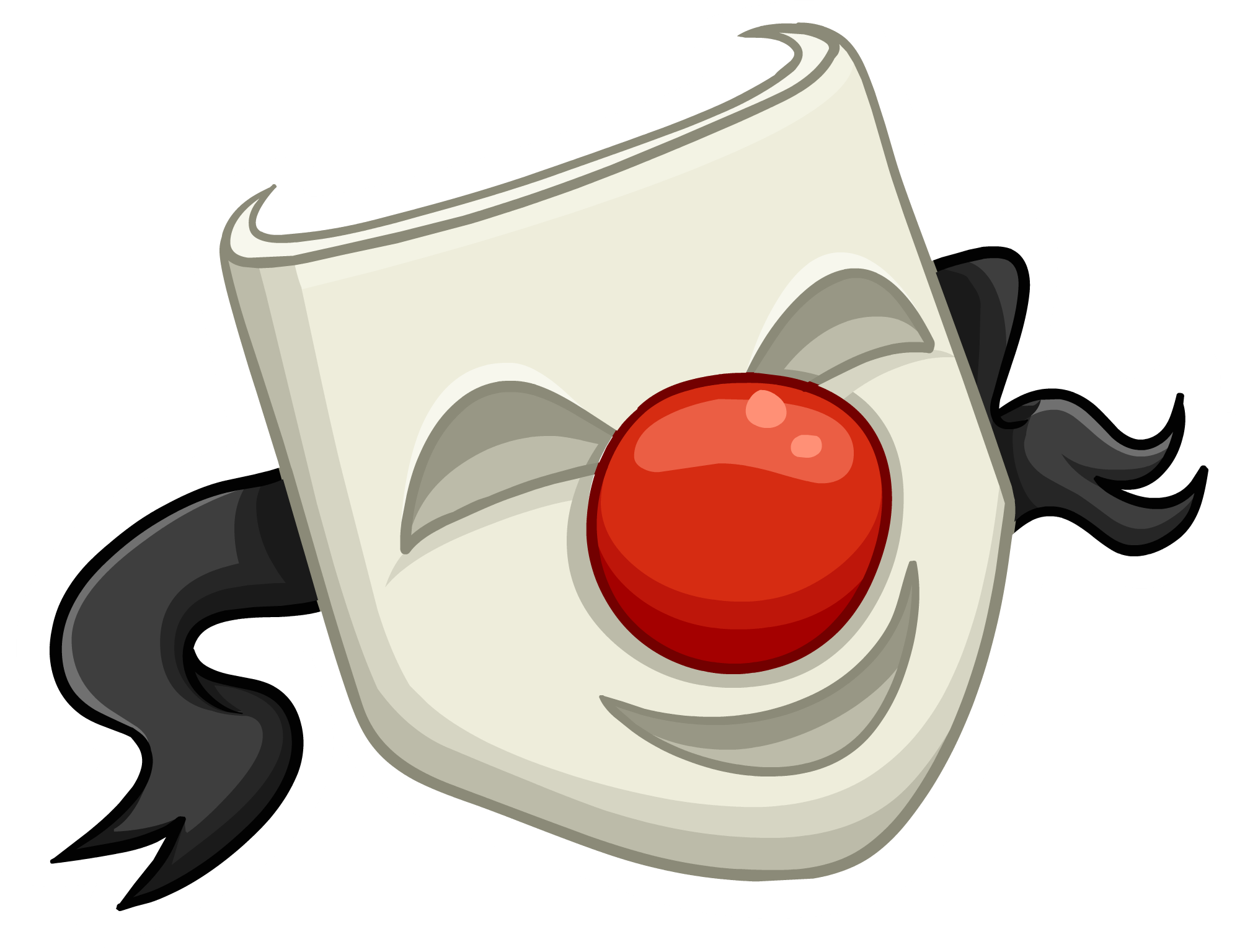 Red Nose Pin Icon - Comédia Png (2008x1535), Png Download