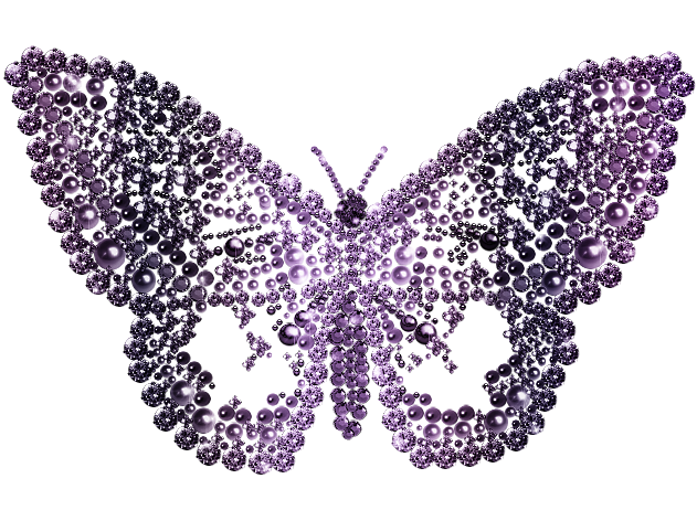 Scrap Con Perlas Y Strass Photo Zps4ca0cb54 - Mariposa En Movimiento Png (660x630), Png Download