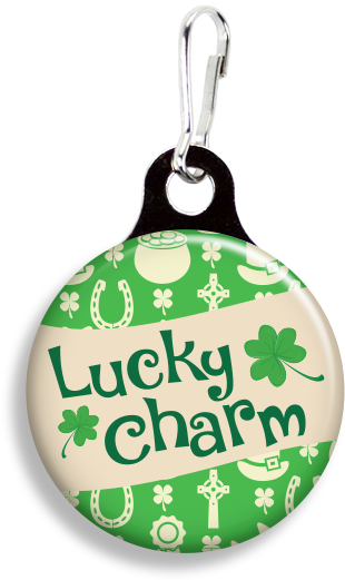 Fetch Life Pet Outfitters Dog & Cat Collar Clips - Zoogee Pzp1ds-b - Zipper Pulls 3/4" Metal Back (363x554), Png Download