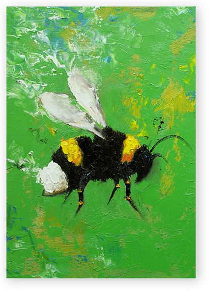 Garden Bee Greeting Cards Nauvoo Mercantile Lds Latter-day (432x611), Png Download