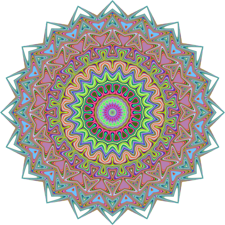 Mandala Computer Icons Buddhism Meditation Hinduism - Sandwich Menu Design (750x750), Png Download