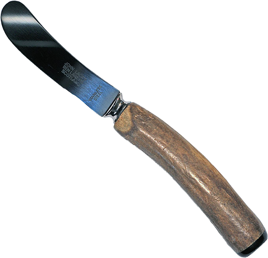 Butter Knife With Horn Handle - Butter Knife (1024x1024), Png Download