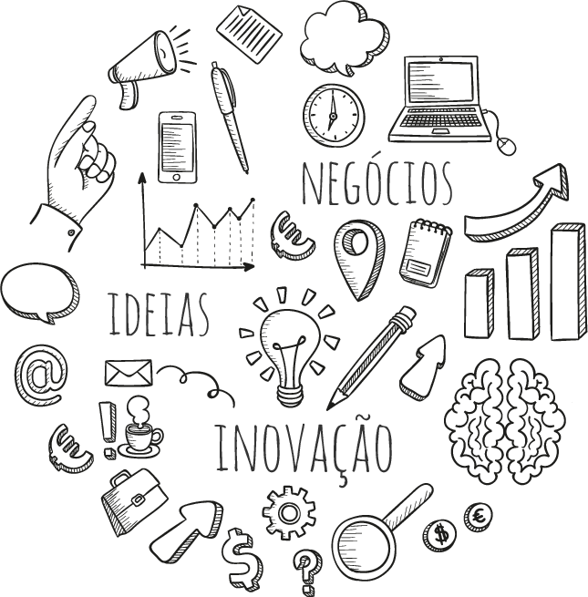 O Que É Modelo De Negócio - Business Idea Creative Tablet - Ipad Air 1 (horizontal) (645x655), Png Download