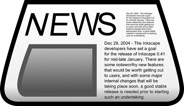 Paper, Newspaper, Office, Free, Book, News, Read, Blank - News Png (640x370), Png Download