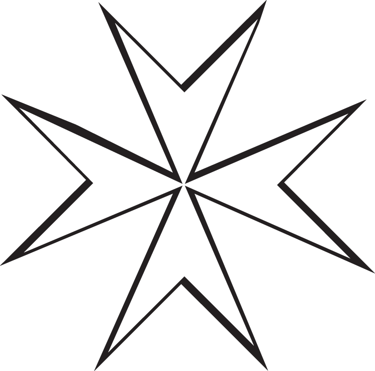 Maltese Cross Png (746x738), Png Download