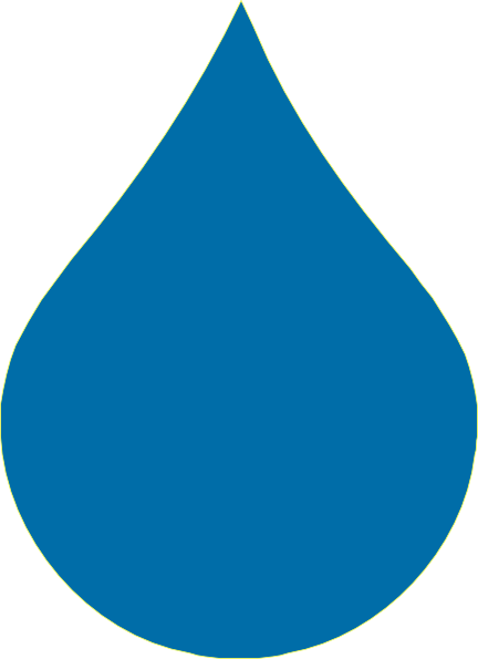 Raindrop Clipart (432x595), Png Download