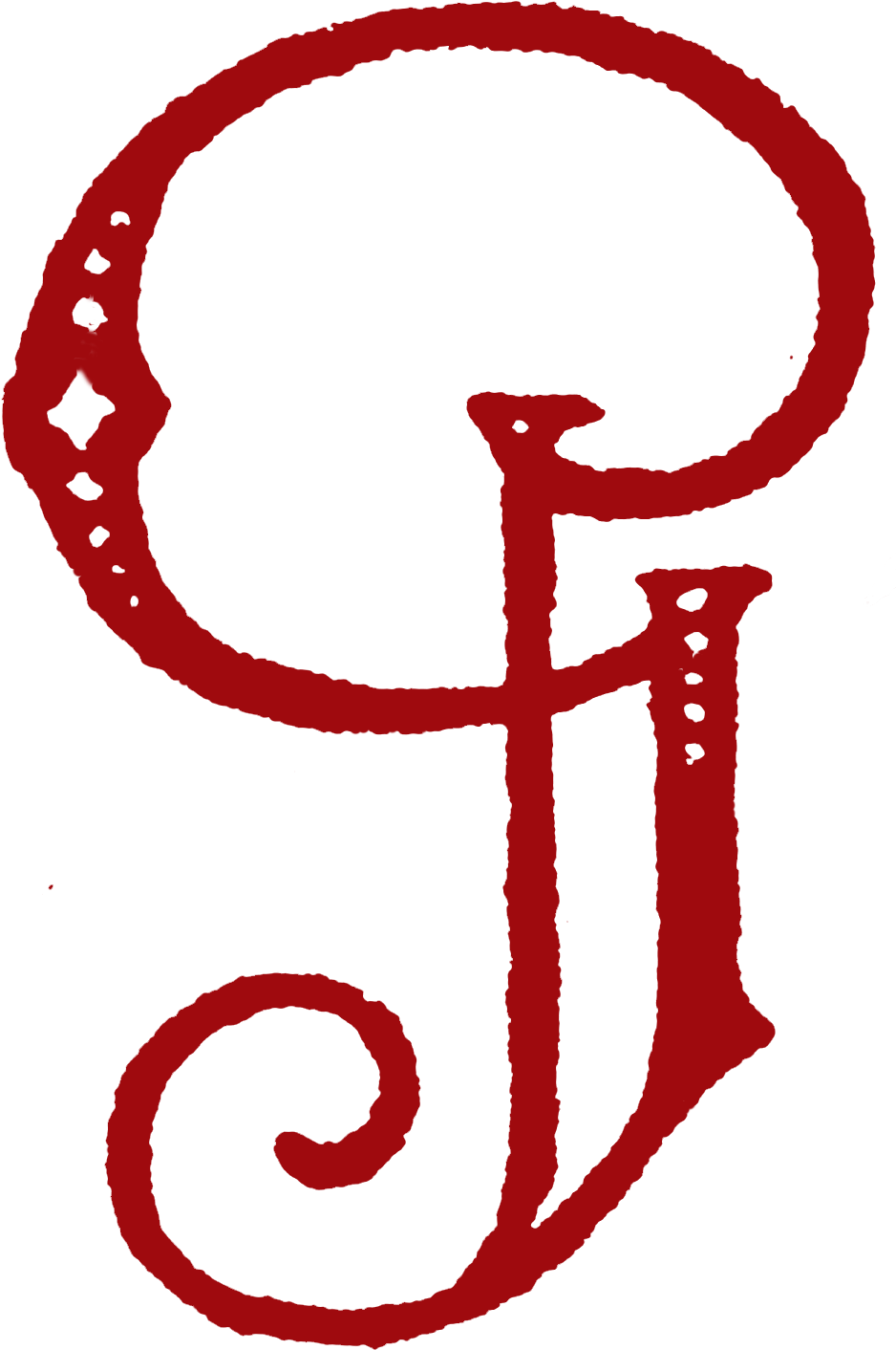 Capitalletterg Wingsofwhimsy - Red G Transparent Background (961x1458), Png Download