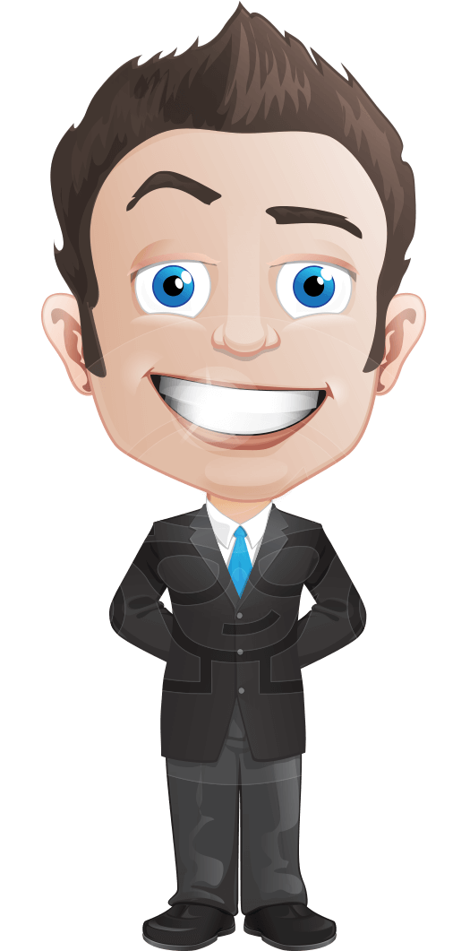 A Sad Walking Man Cartoon Clipart - Cartoon (854x1060), Png Download