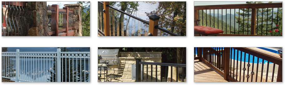 Fortress Railing - Fortress | Al13 Accent Top Panel - Ring Top - Gloss (960x310), Png Download