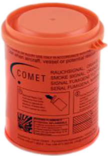 Orange Smoke Signal - Png Fumigeno Flutuante Laranja (435x699), Png Download