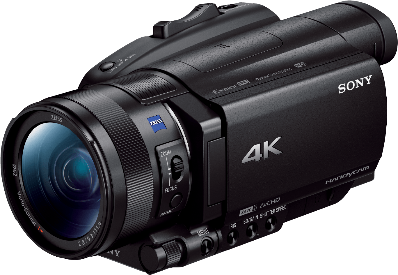 The Serious Enthusiast Fdr Ax700 Say Goodbye To Compromise - Sony 4k Camcorder 2017 (1445x1228), Png Download