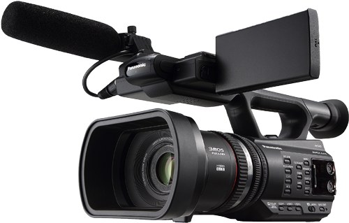 Ag-ac130alogo - Panasonic Avccam Ag-ac90a Camcorder - 1080p (500x750), Png Download