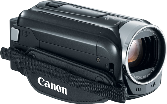 Canon Vixia Hf R400 Hd 53x Advanced Zoom Camcorder - Canon Legria Hf R406 (600x600), Png Download