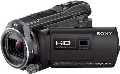 Sony Hdr-pj650 Camcorder - Sony Hdr (718x407), Png Download