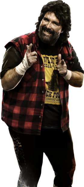 Mick Foley Render - Wwe 2k14 Mick Foley (279x617), Png Download