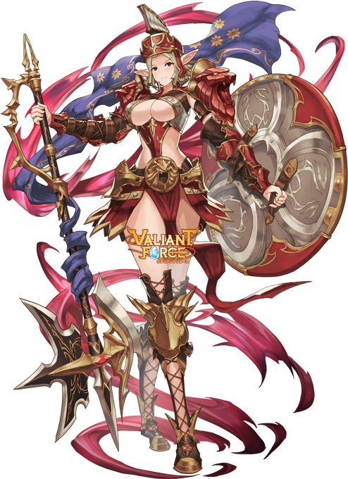 0817 Elf Gladiator - Elf (540x745), Png Download
