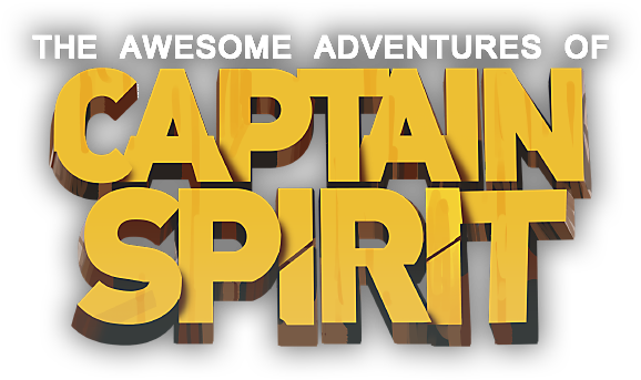 The Awesome Adventures Of Captain Spirit Logo - Awesome Adventures Of Captain Spirit Logo (650x353), Png Download