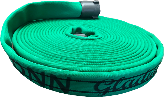 Ponn Gladiator Polyester Double Jacket Municipal Fire - Hose (800x400), Png Download