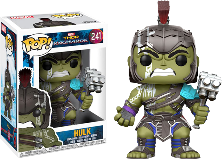 Hulk Gladiator Pop Vinyl Figure (marvel - Thor Ragnarok Pop Vinyl (768x553), Png Download