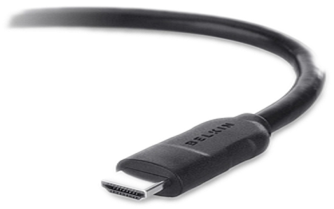 Belkin Hdmi Cable - Belkin Hdmi To Hdmi Cable (supports Amazon Fire Tv (573x430), Png Download