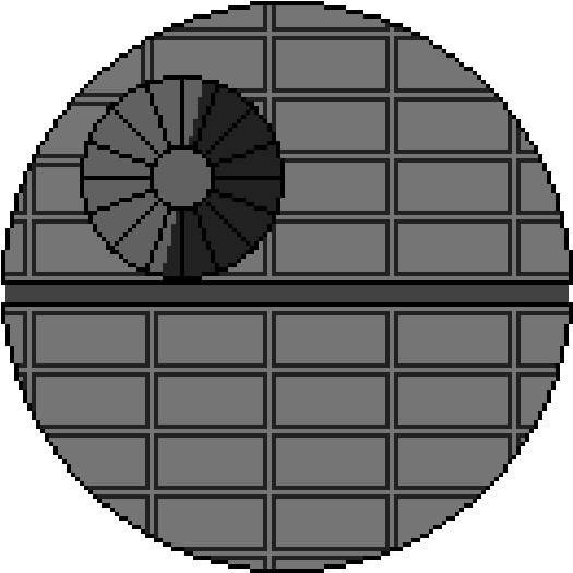 The Death Star - Circle (1024x576), Png Download
