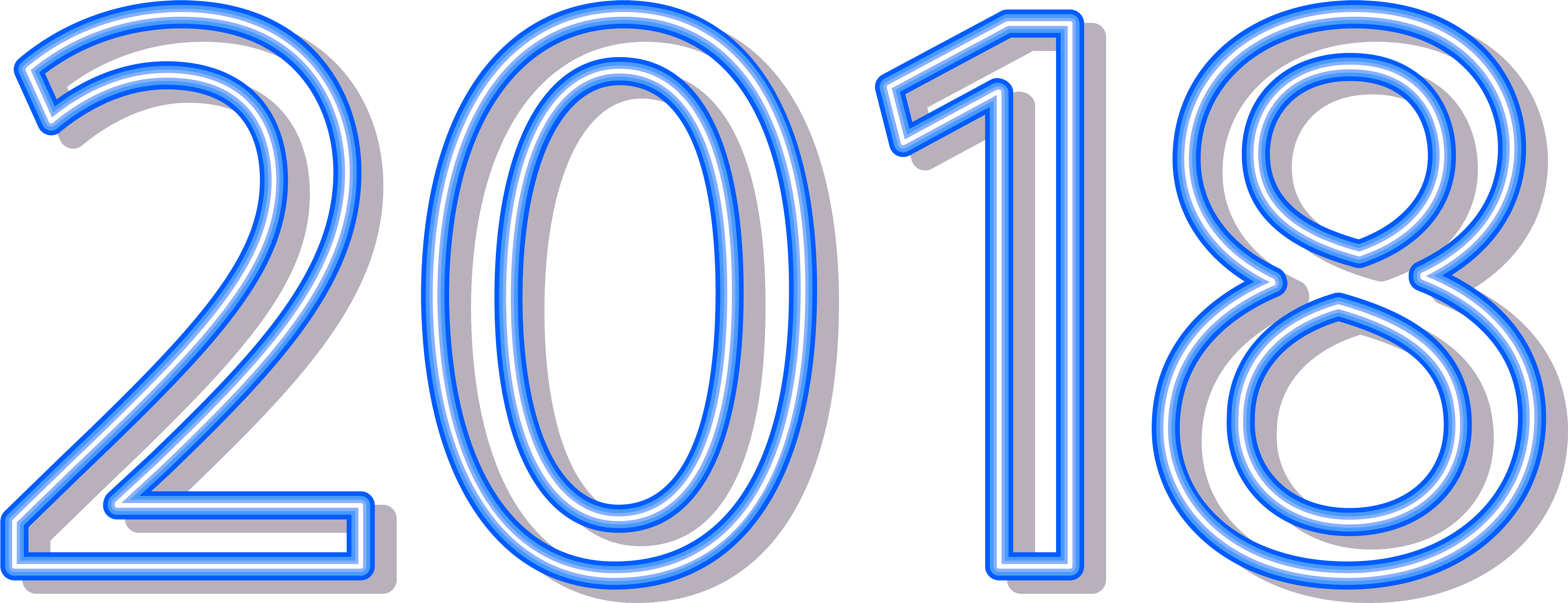 Visit - 2018 Neon Png (600x236), Png Download