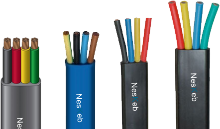 Submersible Pump Cable - Polyvinyl Chloride (600x300), Png Download