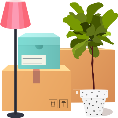 Moving Home - กระถาง ต้นไม้ ภาพ วาด (400x400), Png Download