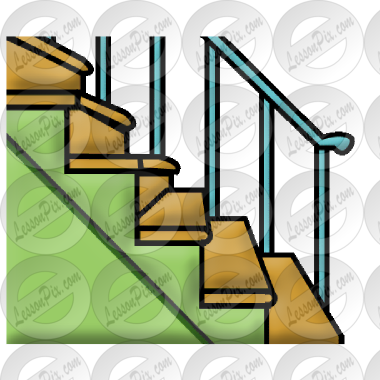 Stairs Png Top Red Carpet Ladder Picture - Stairs Clipart (380x380), Png Download