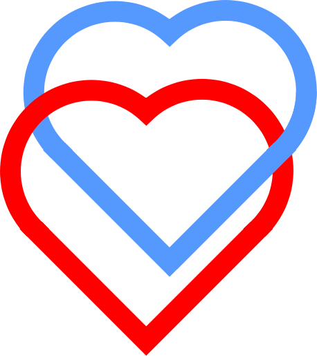 Symbol Clipart Love Heart - Symbols Of Love And Caring (458x514), Png Download