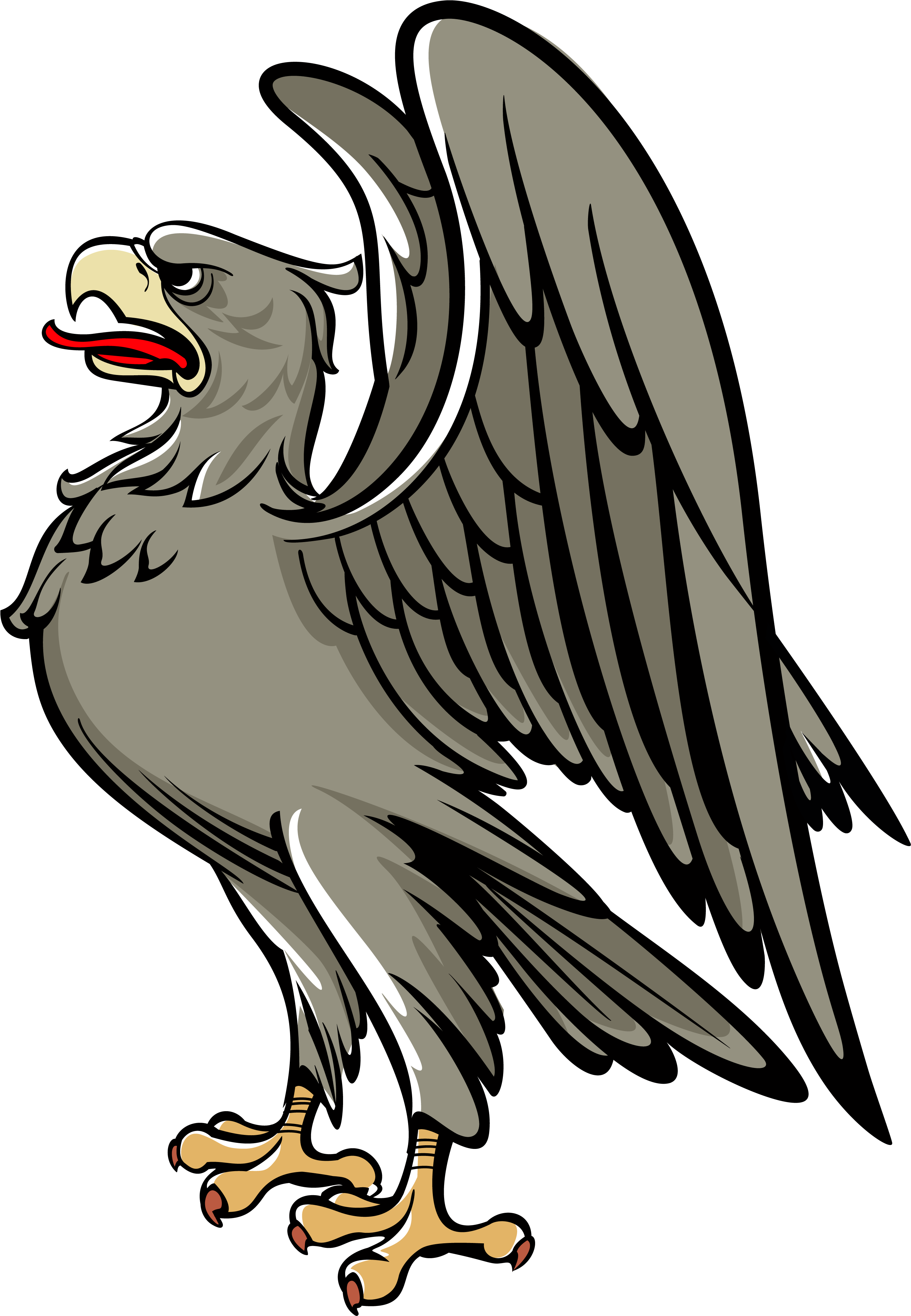 Eagle - Bird Heraldry (3000x4325), Png Download