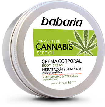 Body Creams - Aceite De Cannabis Babaria (400x450), Png Download