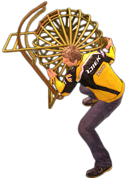 Bingo Cage Png - Dead Rising 2 (410x579), Png Download