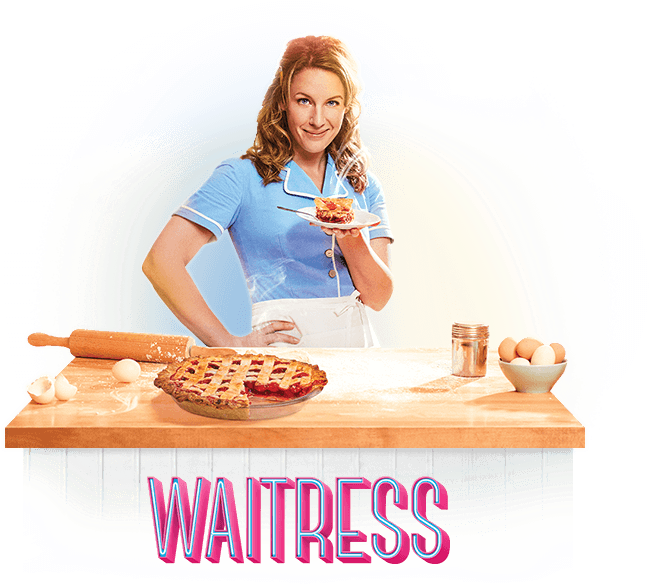 Waitress' Pie Truck Tracker - Waitress Musical Png (676x610), Png Download