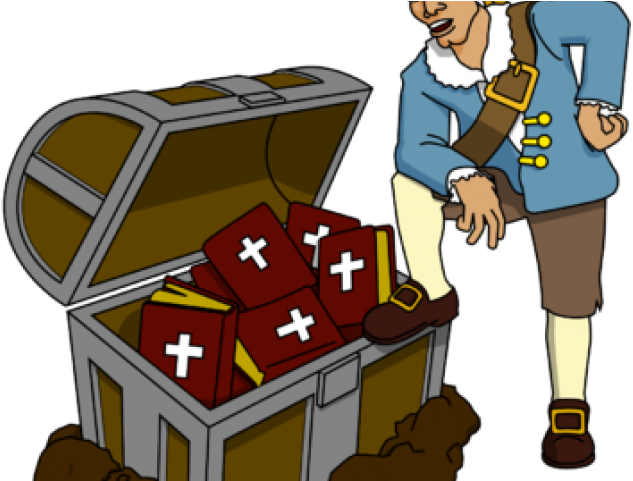 Bible Clipart Treasure - Treasure Bible (640x480), Png Download