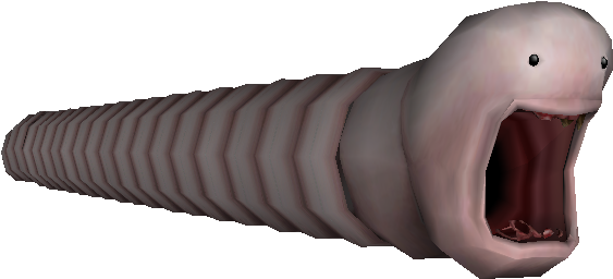 Wii Spongebob Squarepants Creature - Alaskan Bull Worm Png (750x650), Png Download