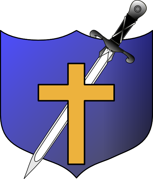 Sword And Bible Clip Art Cliparts - Sword & Bible Clip Art (510x595), Png Download