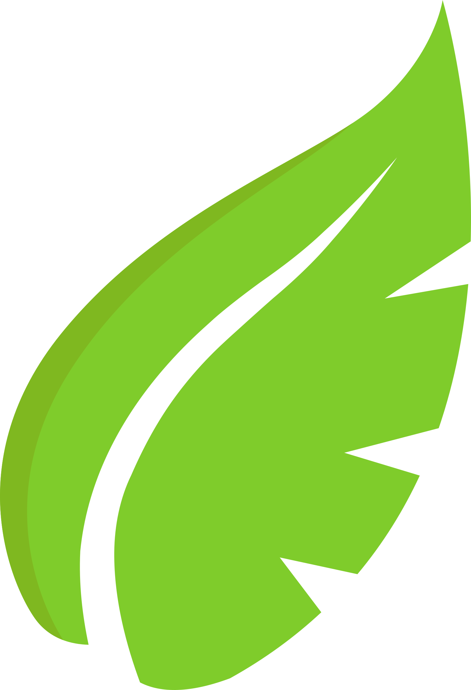 Clipart Hoja - Hoja De Arbol Logo (1641x2400), Png Download